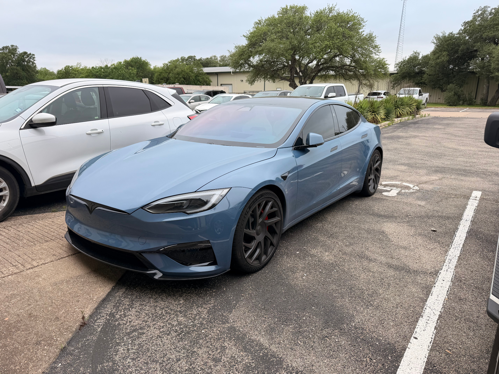 Model S Plaid Frost Blue Metallic